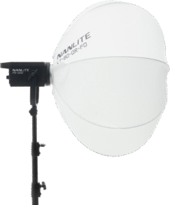 light glows in all direction.