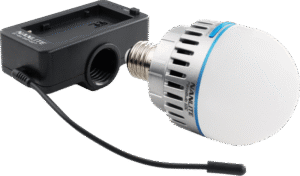 NANLITE NPF Battery Adapter with E27 Head