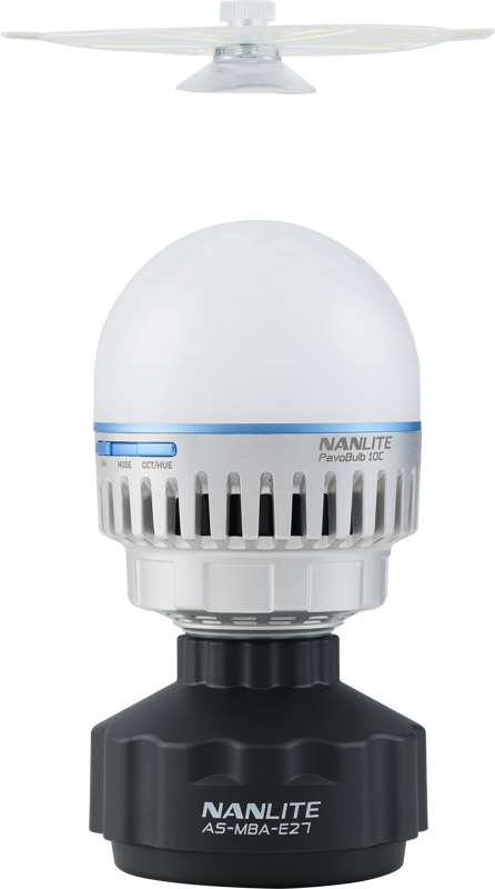 NANLITE Bouncer with Suction Cup for Light Bulb 6PACK