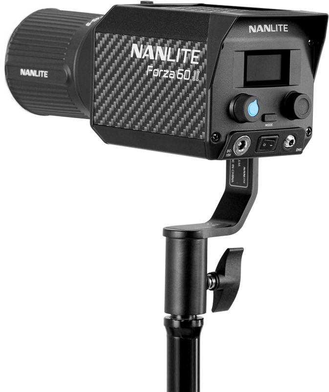 Nanlite has improved the performance and versatility of its second-generation Forza 60 II Daylight LED Light. Featuring an intuitive design with a daylight-balanced color temperature of 5600K