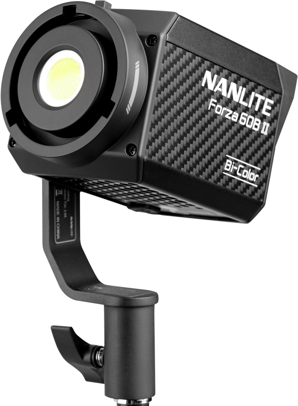 Nanlite has improved the performance and versatility of its second-generation Forza 60B II Bi-Color LED Light. Featuring an intuitive design with an adjustable color temperature of 2700-6500K