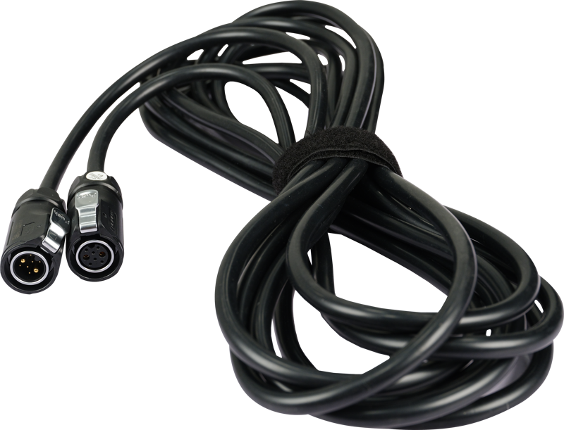 5 meter cable for Forza series fixtures with 8-Pin output socket.