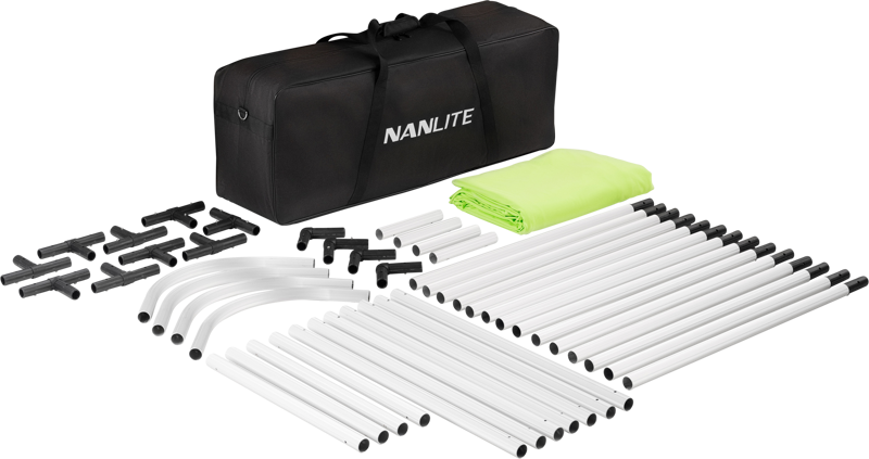 NANLITE LG-1822U U-Frame Green Screen Kit