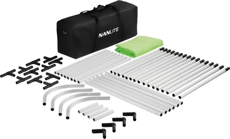 NANLITE LG-3522U U-Frame Green Screen Kit