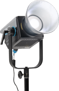 AC-powered fixture is capable of illuminating a wide range of scenarios and features an adjustable Kelvin temperature range of 2700K to 6500K.
