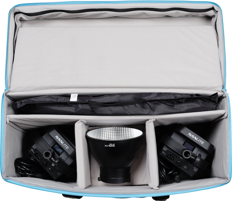 NANLITE FS-200B Bi-Colour 2 light kit with stand