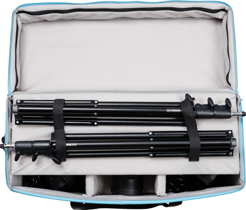 NANLITE FS-300B Bi-Colour 2 light kit with stand