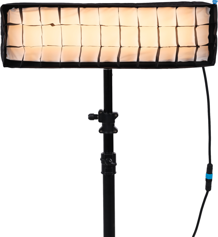 design measuring and the shape of the PavoSlim 60CL makes it especially well suited for confined spaces and low ceiling shots.