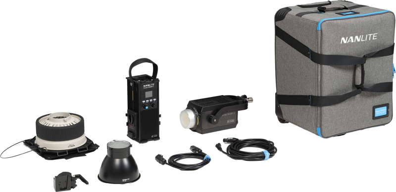 and professional color accuracy. Complete with a rolling case