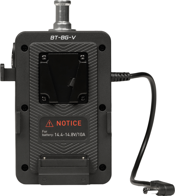 NANLITE V-mount Battery Grip with DC Connector