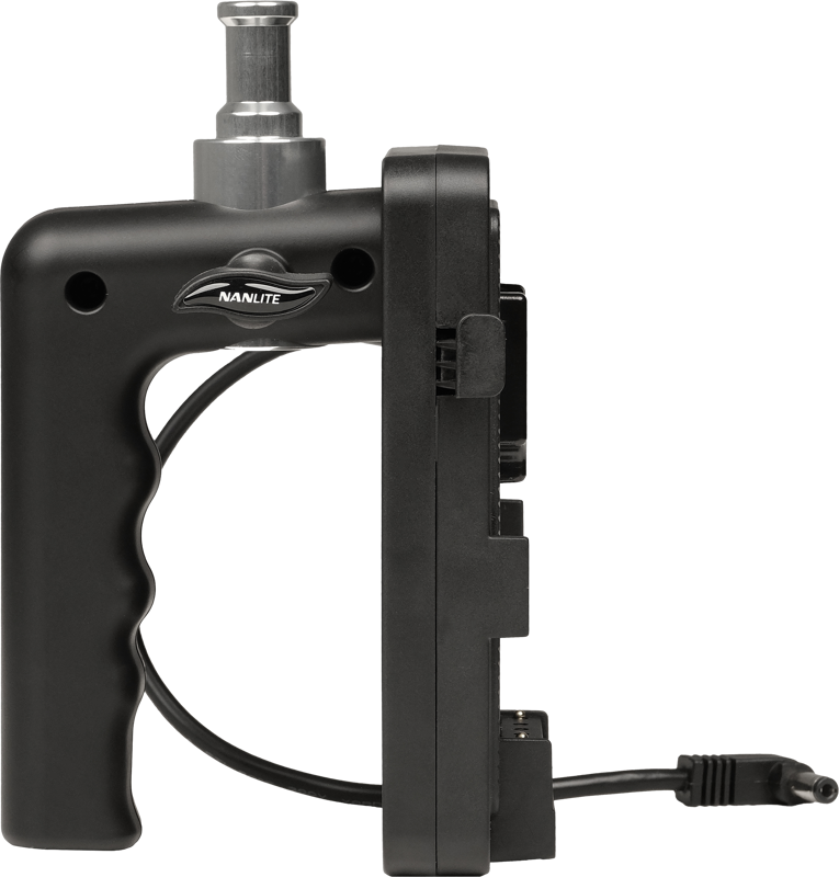 NANLITE V-mount Battery Grip with DC Connector