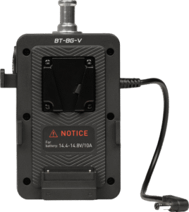 NANLITE V-mount Battery Grip with DC Connector