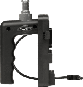 NANLITE V-mount Battery Grip with DC Connector