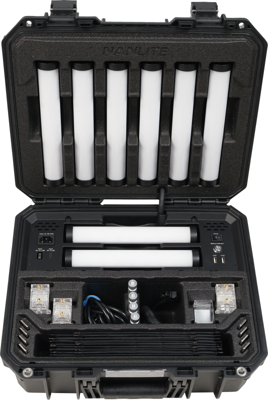 this lightweight fixture easily integrates into any production