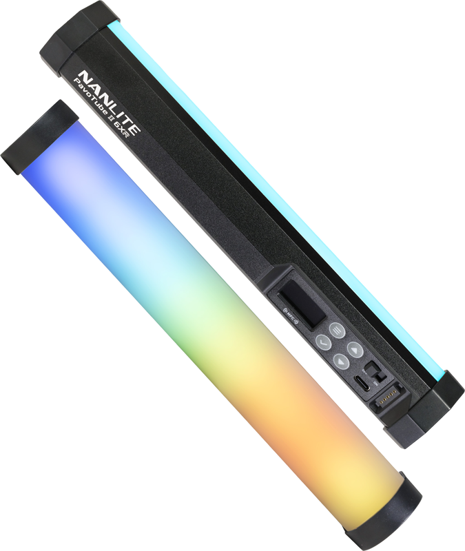 an ultra-compact RGBWW LED tube designed to empower filmmakers and content creators with versatile and precise lighting. Measuring just 25cm in length and weighing only 270 grams