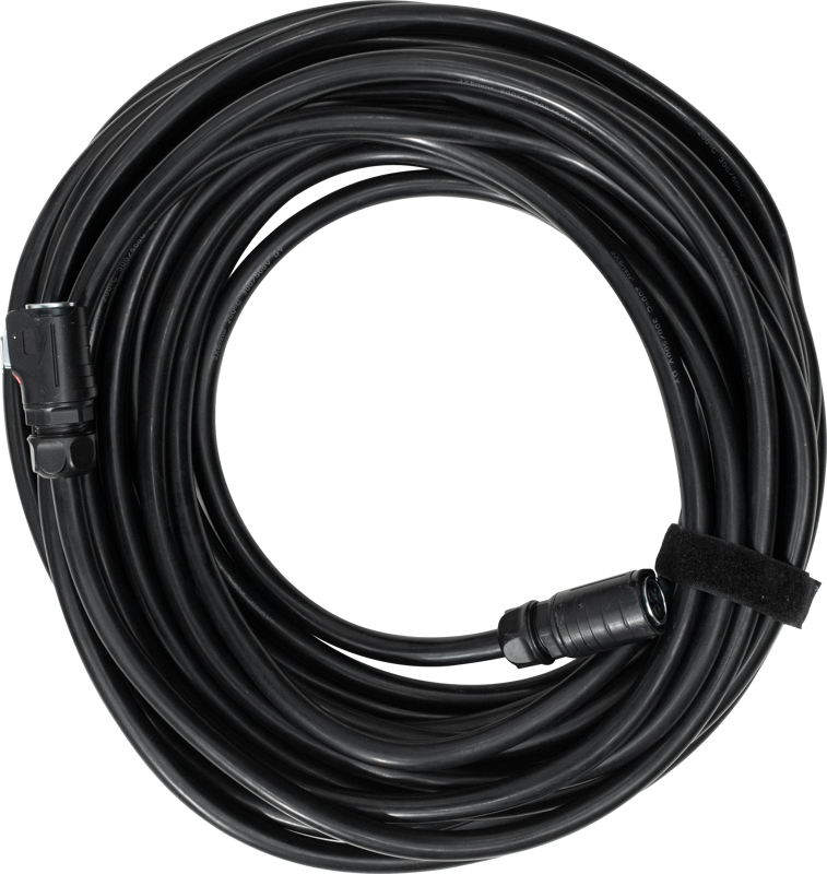 The 15m connection cable from Nanlux is a replacement for the original connection cable supplied with the Evoke 1200.