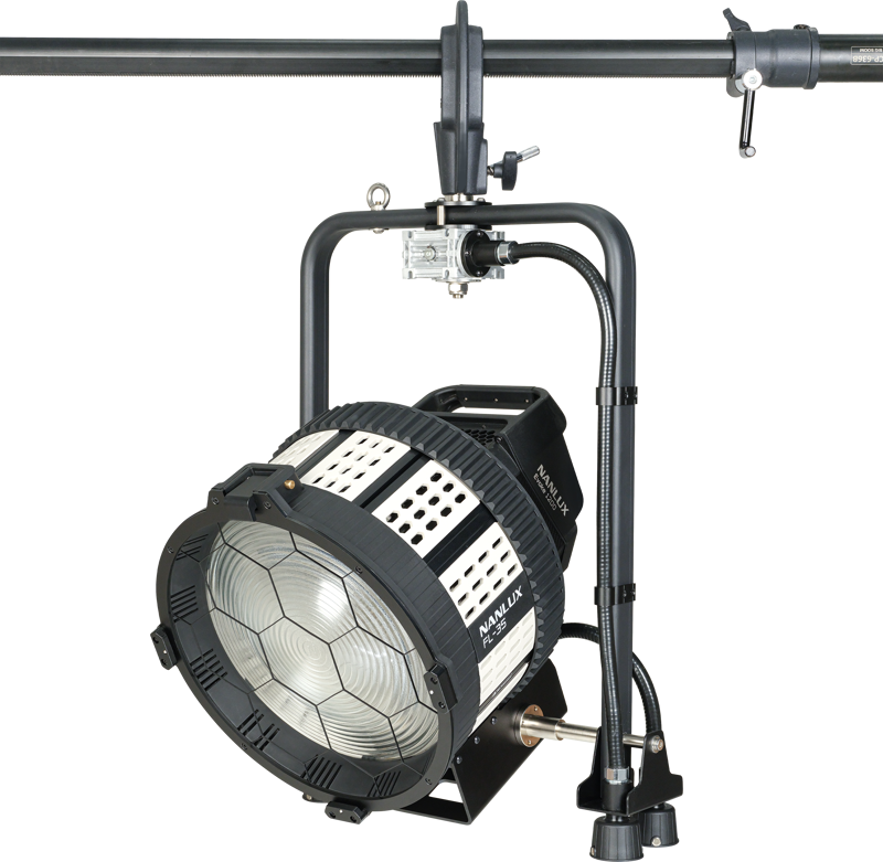 NANLUX FL-35 Fresnel Lens with Pole-Operated Yoke
