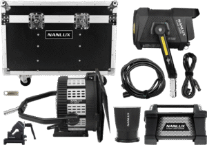 NANLUX Evoke 1200B Spot Light with FL-35YK Fresnel Lens and Flight Case
