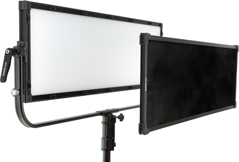 Nanlux honeycomb grid adds directionality to the light output and helps to control light spill. It also helps to reduce multiple shadows that traditional square grids can create.