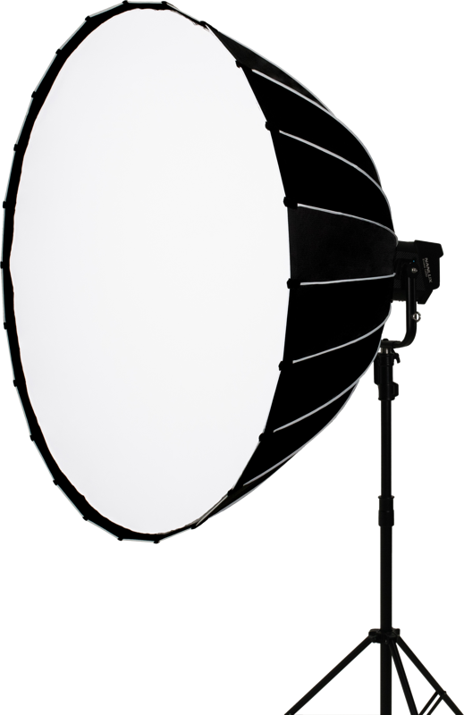 150cm parabolic softbox with NLM mount.
