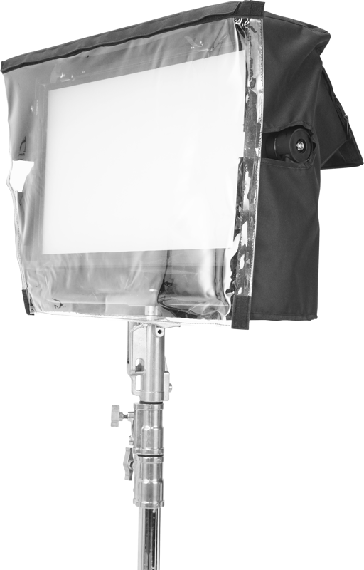 This removable fixture cover for Nanlux Dyno 650C protects the fixture from rain or snow while providing sufficient space for heat dissipation during operation.