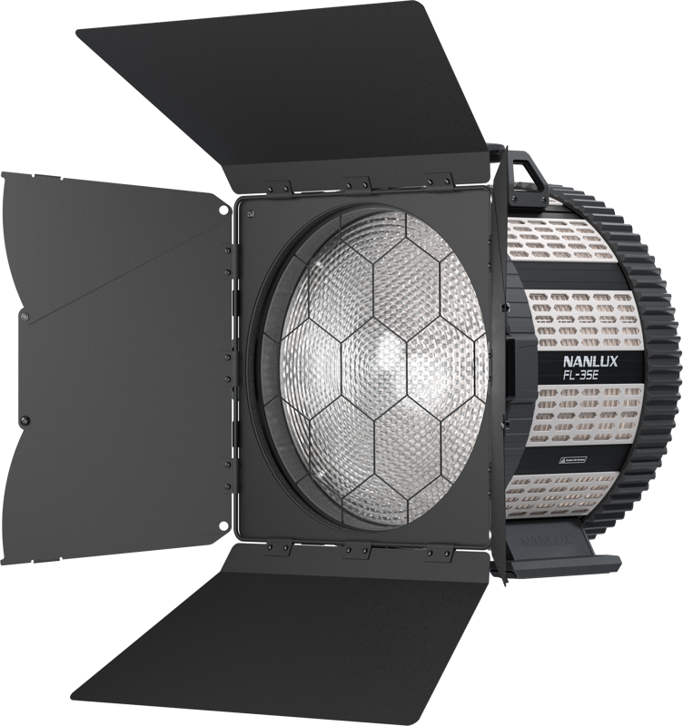 Motorized Fresnel Lens for Evoke 2400B LED spotlight.