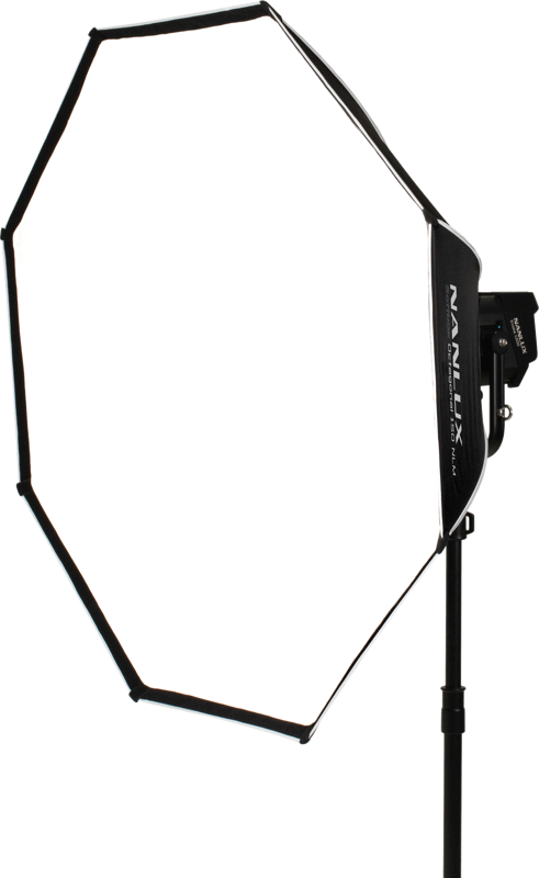 150cm octagonal softbox with NLM mount.