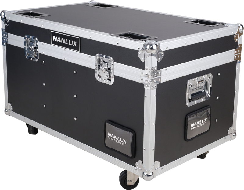 NANLUX Flight case for Evoke 2400B & reflector 45°