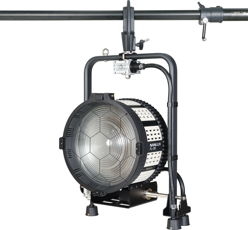 NANLUX FL-35 Fresnel Lens with Pole-Operated Yoke