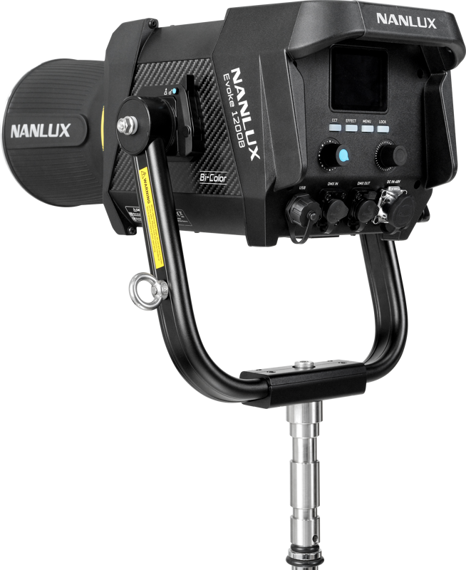 NANLUX Evoke 1200B Spot Light with FL-35YK Fresnel Lens and Flight Case