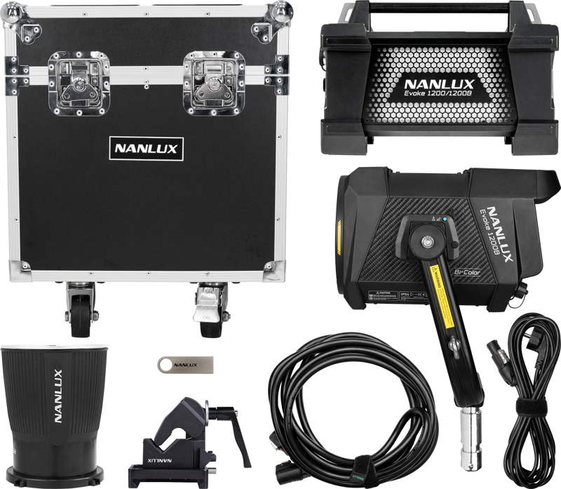 NANLUX Evoke 1200B Spot Light with Flight Case