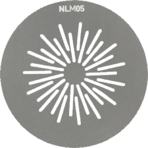 NANLUX NL Mount Projection Attachment GOBO Set 1