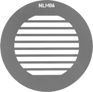 NANLUX NL Mount Projection Attachment GOBO Set 1