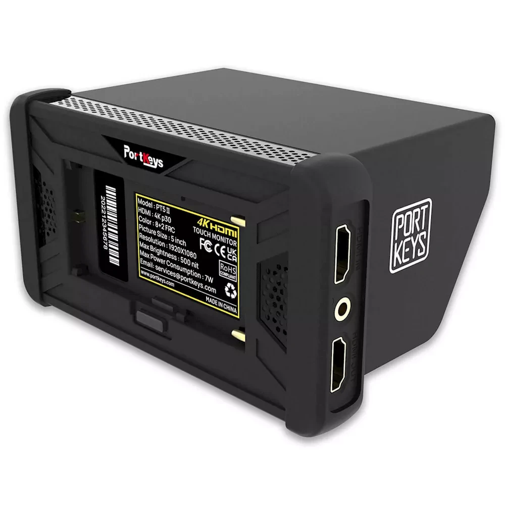5" PORTKEYS PT5 II HDMI on-camera field monitor