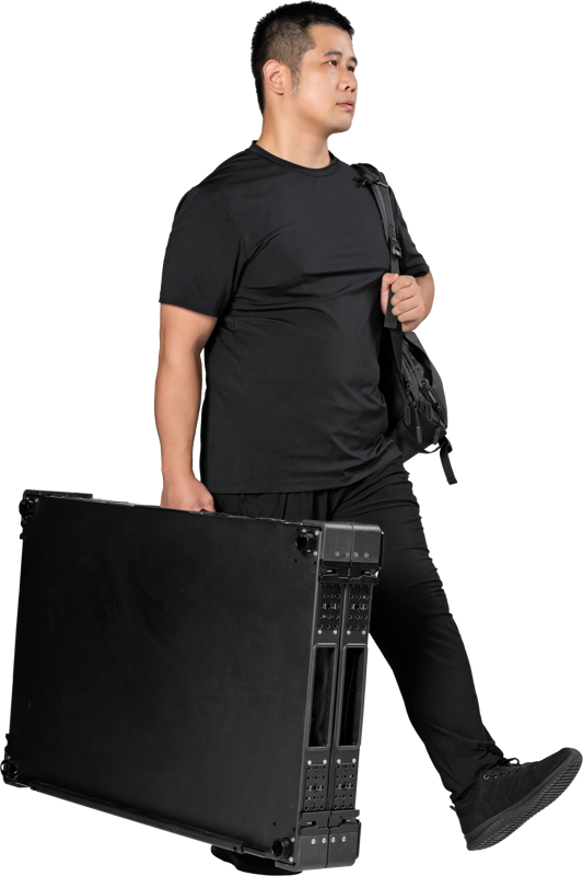 SMALLRIG 4573 36" Lightweight Video Production Camera Cart