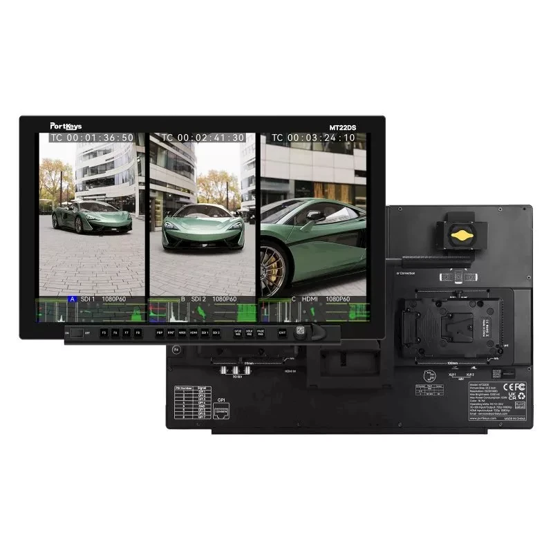 21.5" PORTKEYS MT22DS P3 high-brightness production monitor