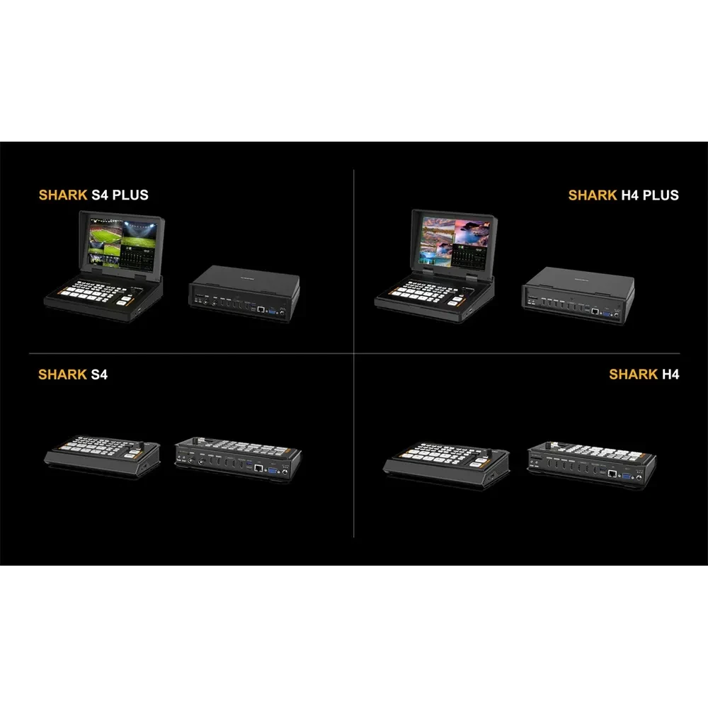 AVMATRIX Shark H4 Plus HDMI Video Switcher