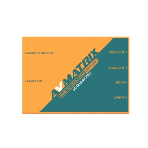 AVMATRIX UC1218-4K PRO HDMI to USB3.0 4K30 Capture Box