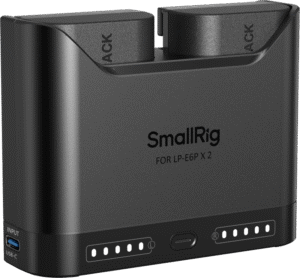 SMALLRIG 5485 Turbo Charging Kit for LP-E6P Camera Batteries