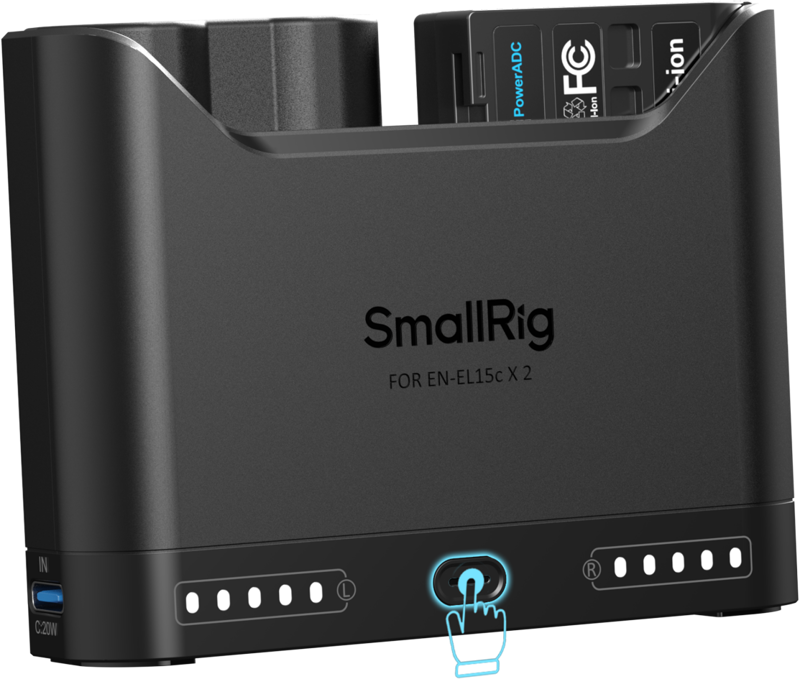 fully charging two batteries in approximately 2 hours for optimal efficiency.