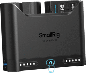 fully charging two batteries in approximately 2 hours for optimal efficiency.