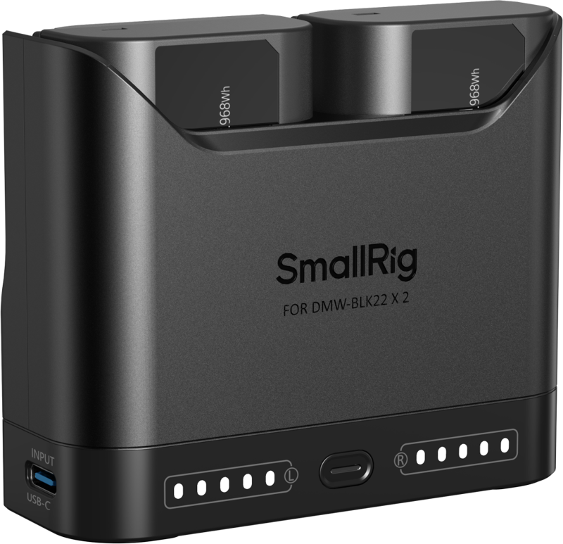 Includes two high-performance batteries and a dual-channel fast charger. Featuring a full decoding chip