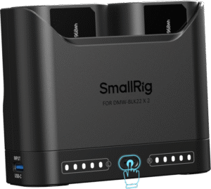 fully charging two batteries in approximately 2 hours for optimal efficiency.