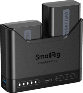 this kit ensures full compatibility with Sony NP-FW50 batteries