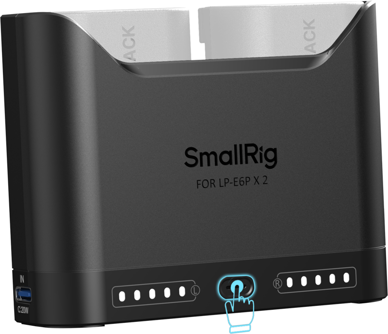 SMALLRIG 5490 Camera Battery Charger for LP-E6P