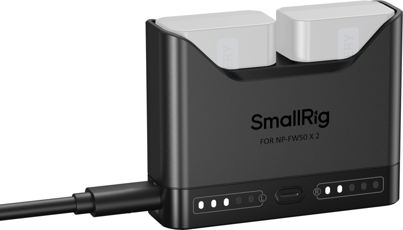 SMALLRIG 5493 Camera Battery Charger for NP-FW50