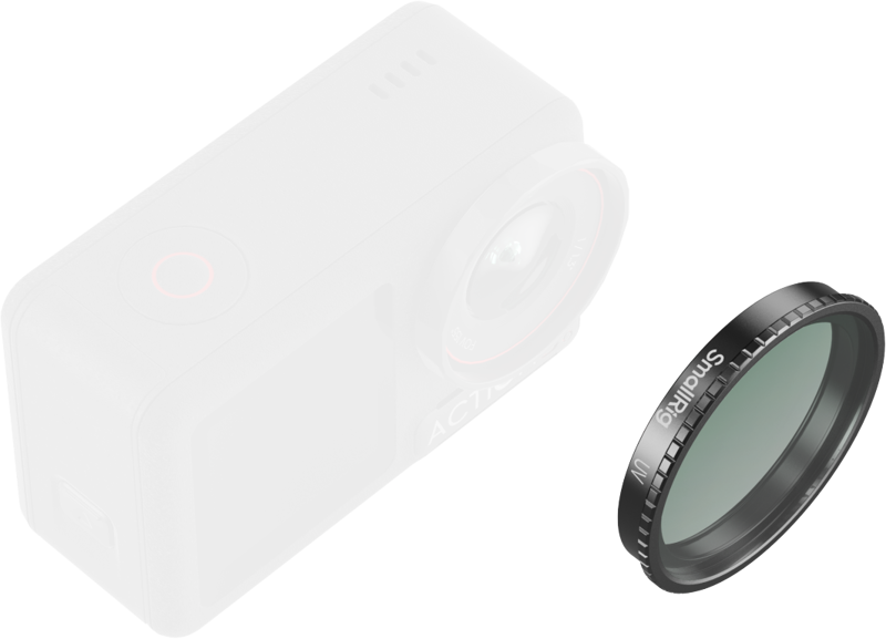SMALLRIG 5838 Attachable UV Filter for DJI Osmo Action 5 Pro / 4