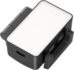 while allowing 360° adjustments for flexible lighting control across various shooting scenarios.