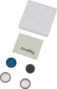 SMALLRIG 5789 1/2 & 1/4 Black Diffusion & ND8-CPL Polarizing Filter Kit for DJI Osmo Nano