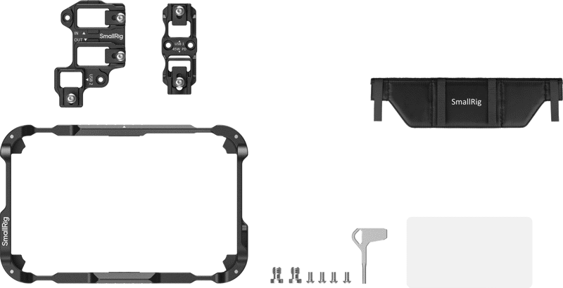 an HDMI & USB-C cable clamp